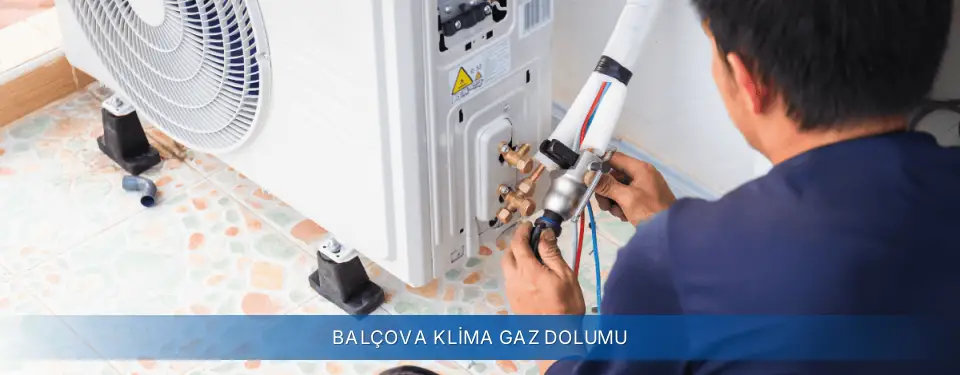 Balçova İlçemi Demirdöküm Klima Gaz Dolumu